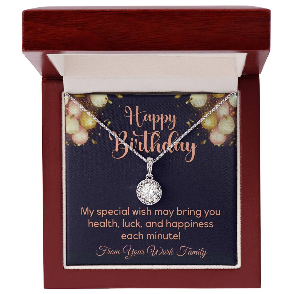 Personalized Happy Birthday necklace