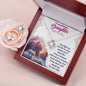 My Precious Daughter From Dad Necklace & Earing Bundle