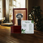 Genuine Black Leather Men's Watch - My love