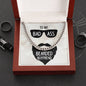 To My Bad Ass Bearded Boyfriend Chain