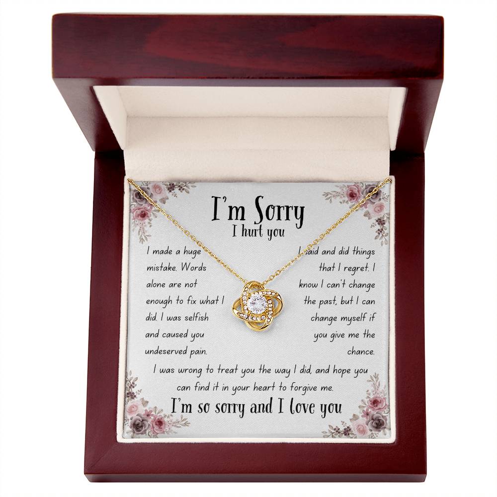 I'm sorry I hurt you necklace