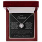 To My Soulmate | I Will Love You, Always & Forever - Love Knot Necklace