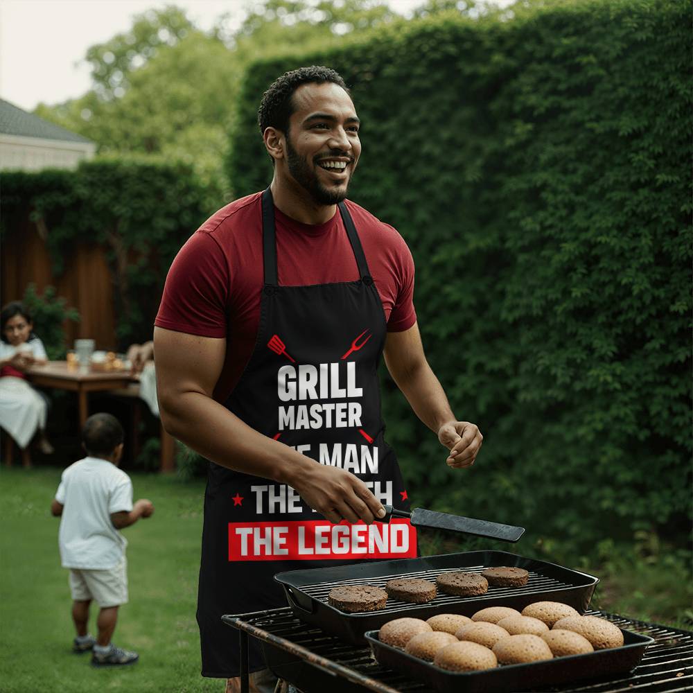 Apron-Grill master - the man
