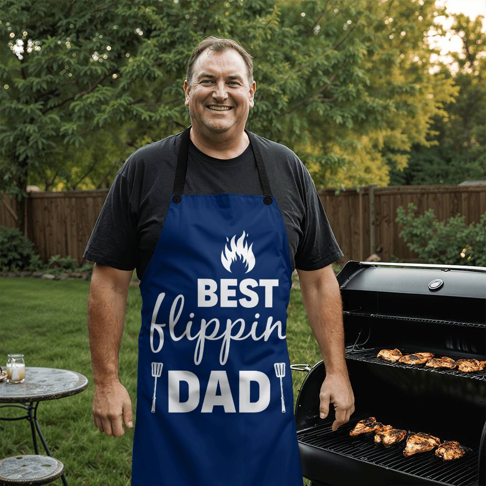 Apron-Best flippin dad