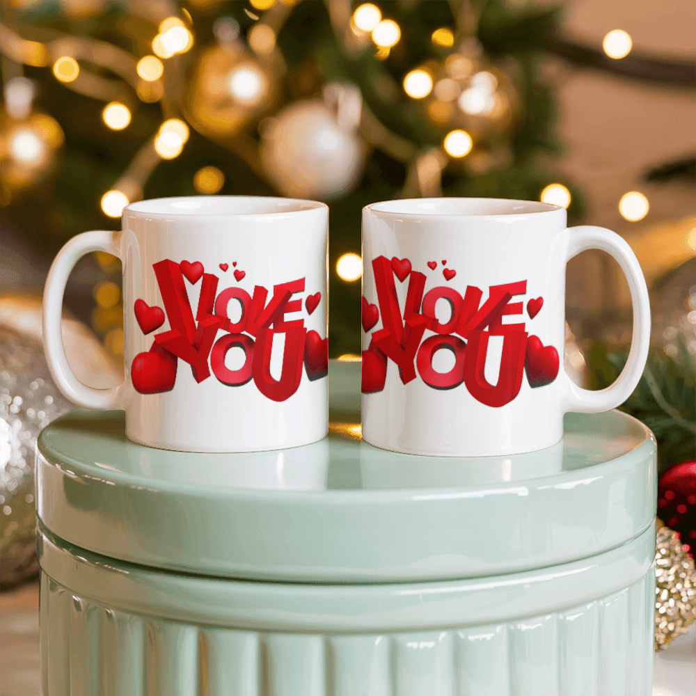 I Love You 3D Mug 11oz
