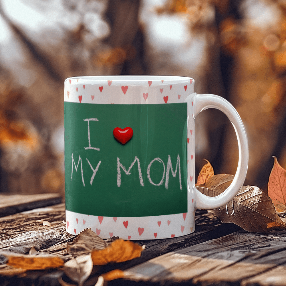 I Love My Mom Mug 11oz