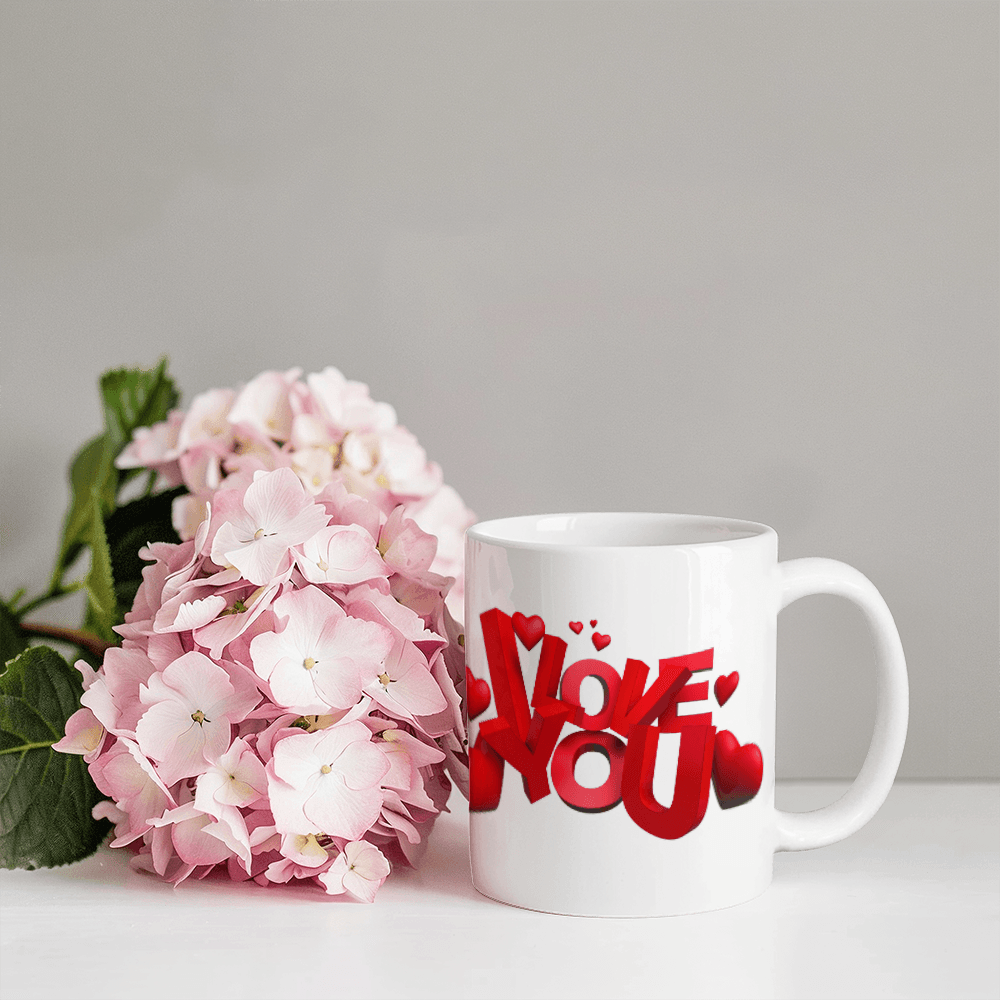 I Love You 3D Mug 11oz