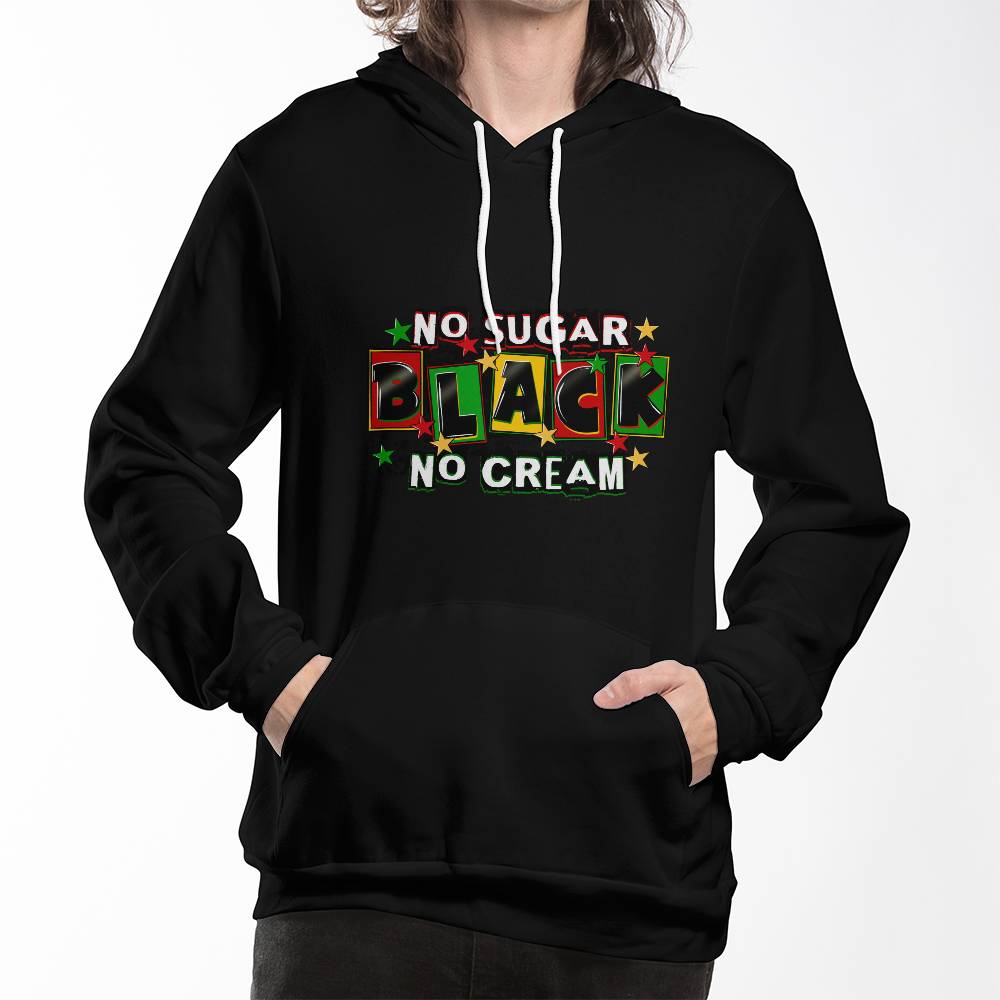 No Sugar - Black - No Cream Hoodie - Unisex