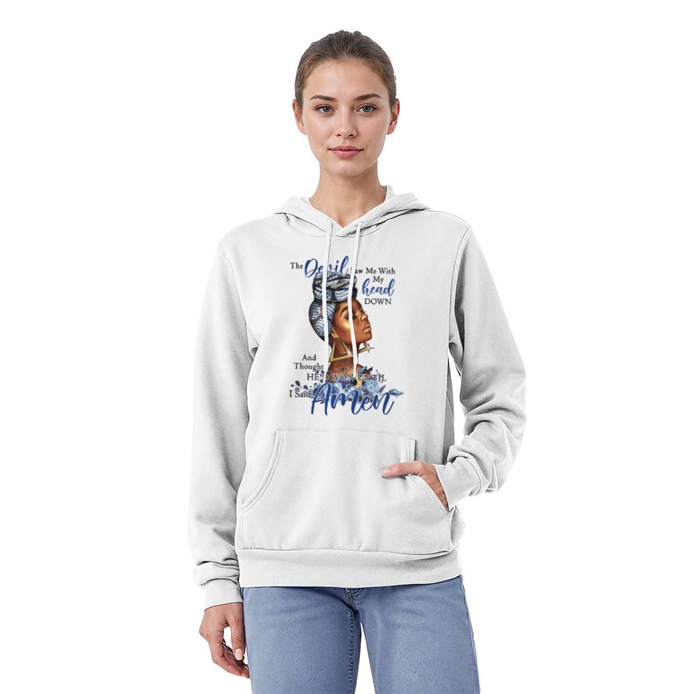 The Devil Saw Me With My Head Down Hoodie