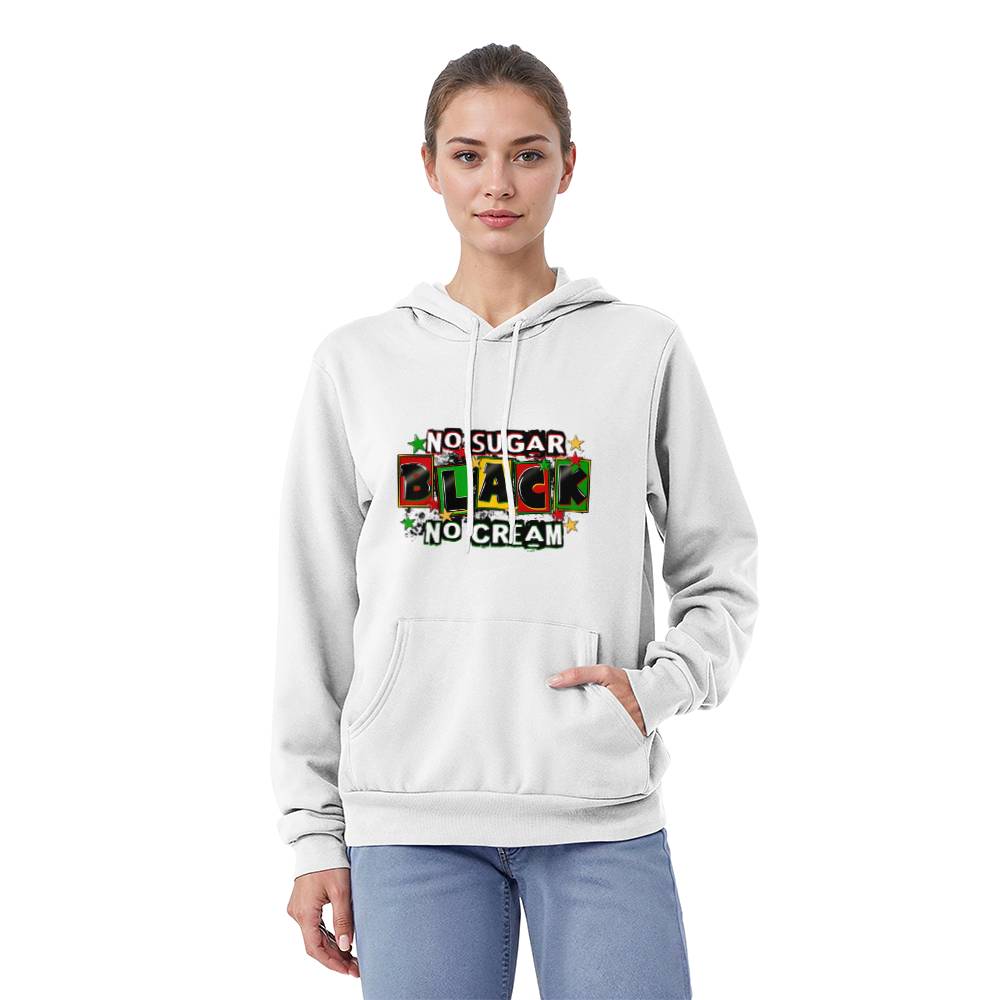 No Sugar - Black - No Cream Hoodie - Unisex