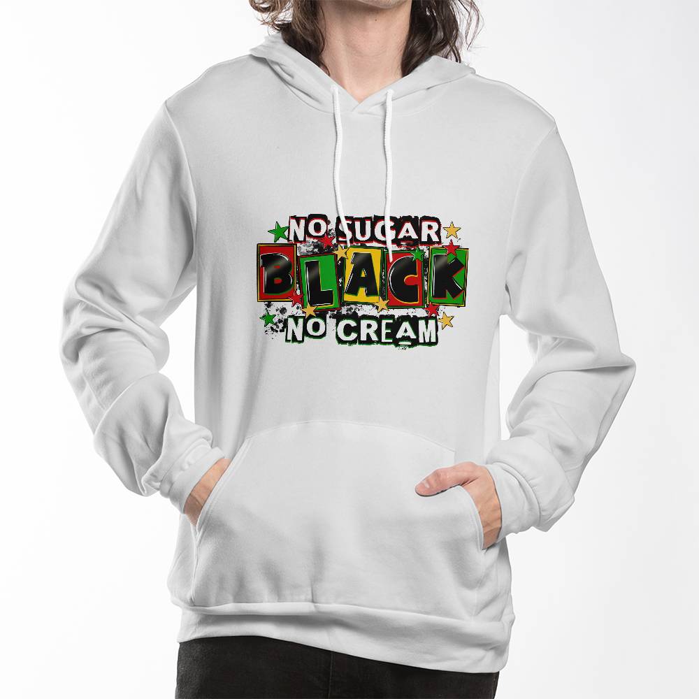 No Sugar - Black - No Cream Hoodie - Unisex