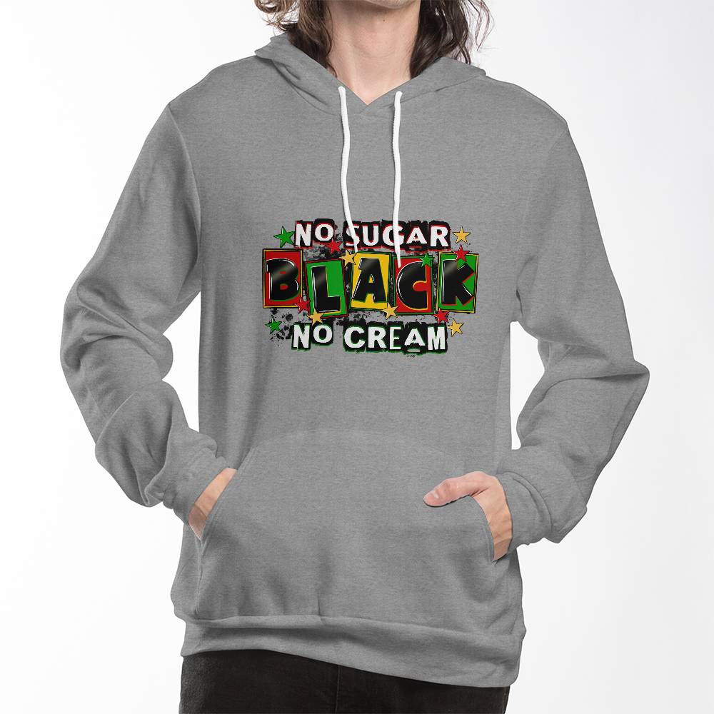 No Sugar - Black - No Cream Hoodie - Unisex