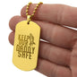 Keep Our Daddy Safe Dog Tag