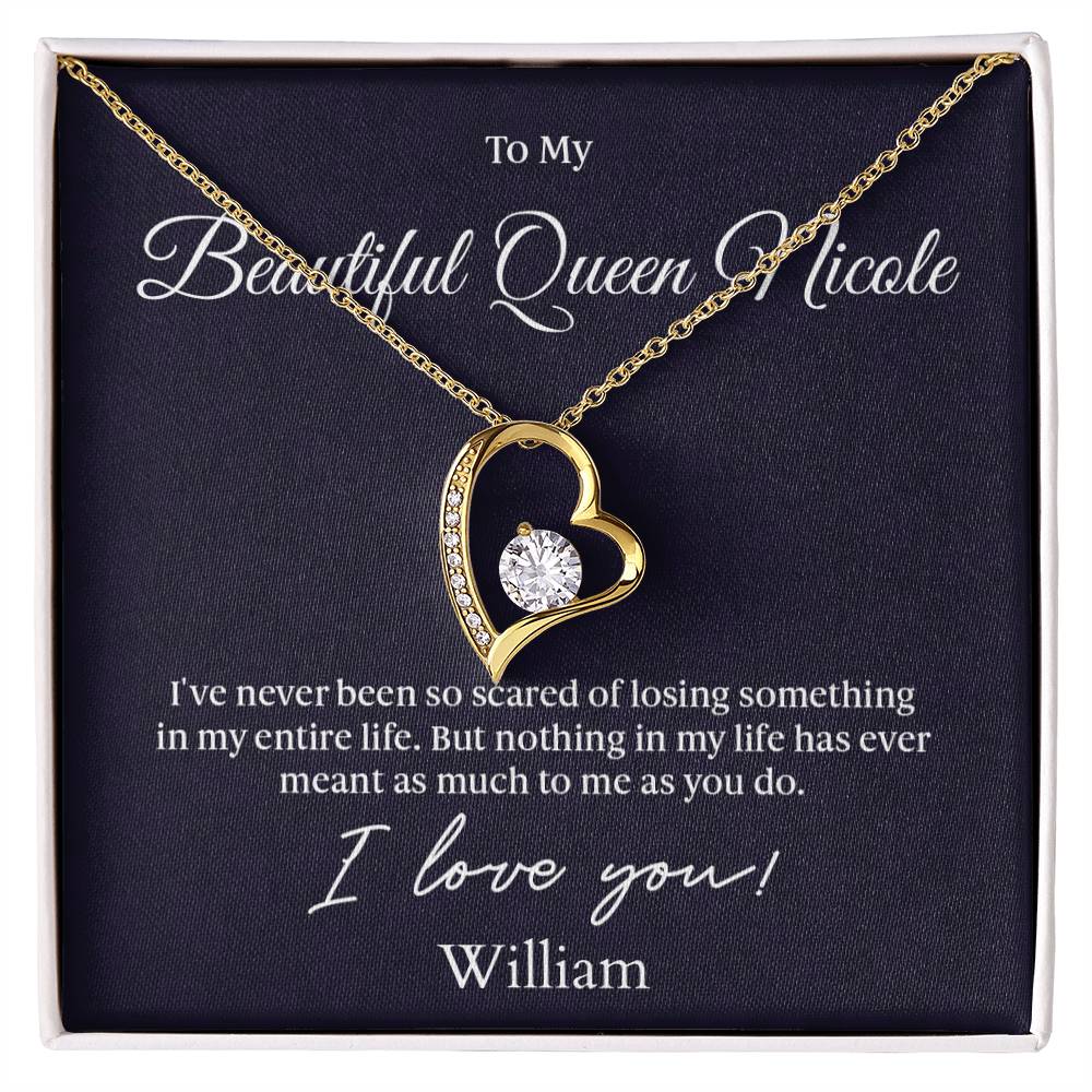 I've never been so scared of losing something necklace