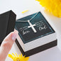 You know it's true love womans cross necklace
