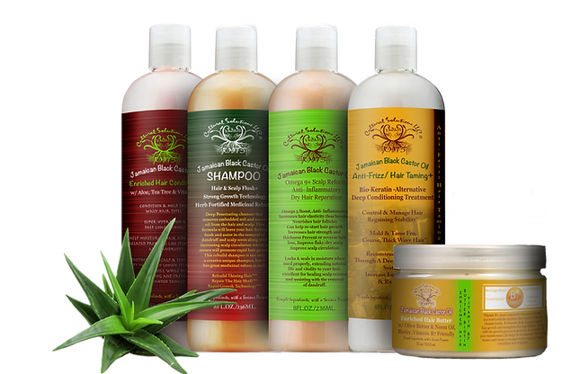 Jamaican Black Castor Oil Hair Collection *Rapid Hair Growth System* By Cultural Solutions