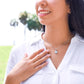 To my girlfriend, I am very indecisive necklace