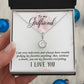 To my girlfriend, I am very indecisive necklace