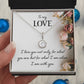 To My Love Necklace