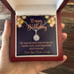 Personalized Happy Birthday necklace