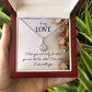 To My Love Necklace