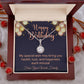 Personalized Happy Birthday necklace