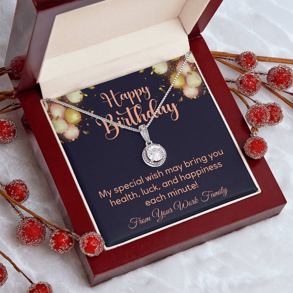 Personalized Happy Birthday necklace