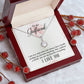 To my girlfriend, I am very indecisive necklace