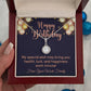 Personalized Happy Birthday necklace