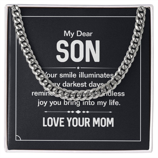 My Dear Son - Your Smile Illuminates Chain