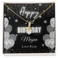 Personalized Happy Birthday Necklace (SB)