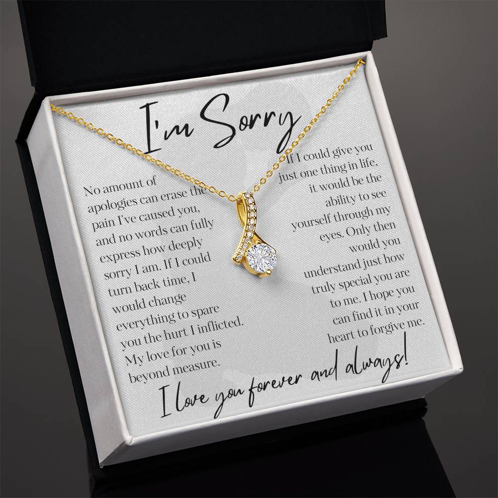 I'm sorry necklace