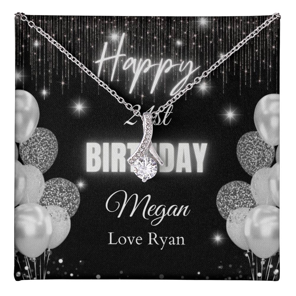 Personalized Happy Birthday Necklace (SB)