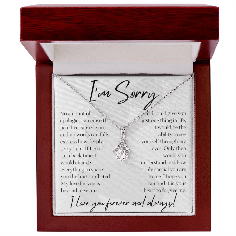 I'm sorry necklace