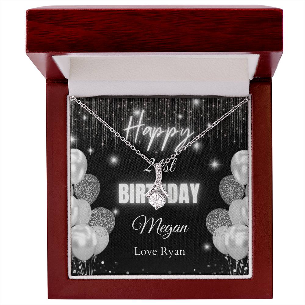 Personalized Happy Birthday Necklace (SB)