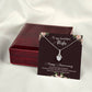To my beautiful wife necklace