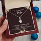 To my beautiful wife necklace