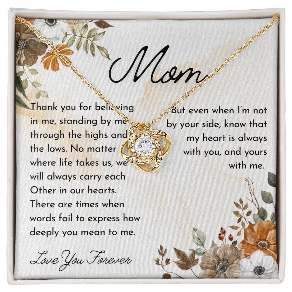 MOM-THANK YOU FOR BELIEVING IN ME NECKLACE