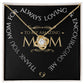 Amazing Mom Pendant Necklace