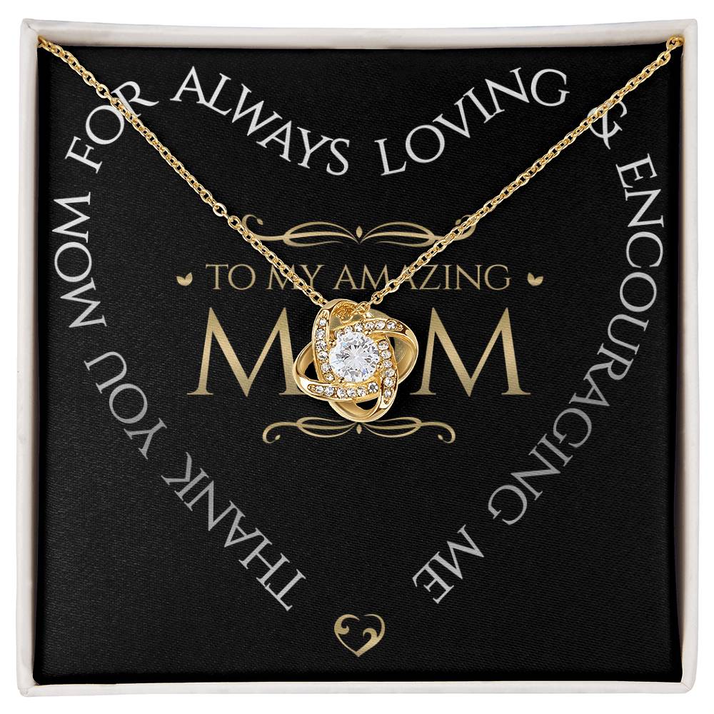 Amazing Mom Pendant Necklace