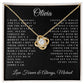 Personalized I made a mistake, and I'll regret it necklace