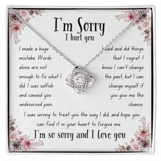 I'm sorry I hurt you necklace