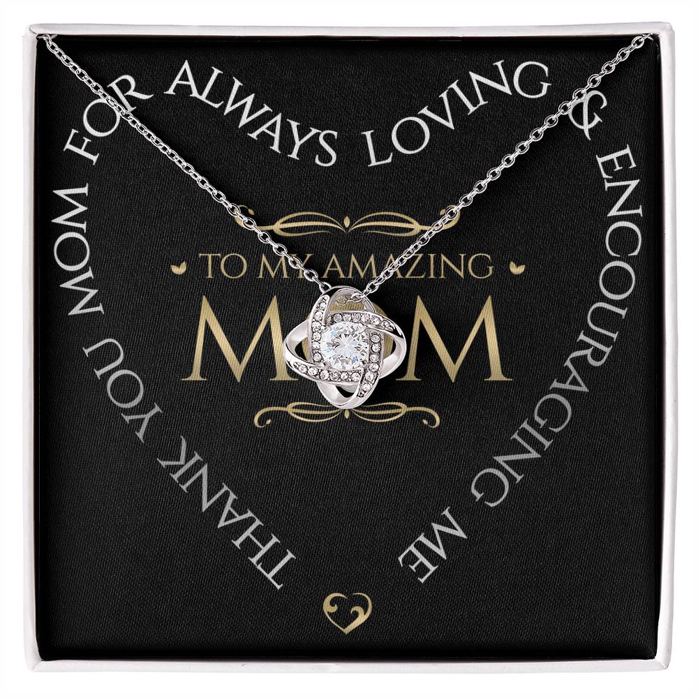 Amazing Mom Pendant Necklace