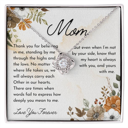 MOM-THANK YOU FOR BELIEVING IN ME NECKLACE