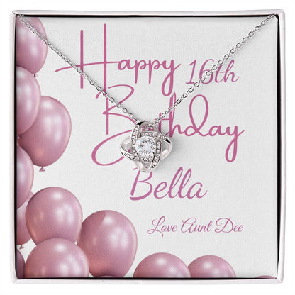 Personalized Happy Birthday Necklace