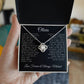 Personalized I made a mistake, and I'll regret it necklace