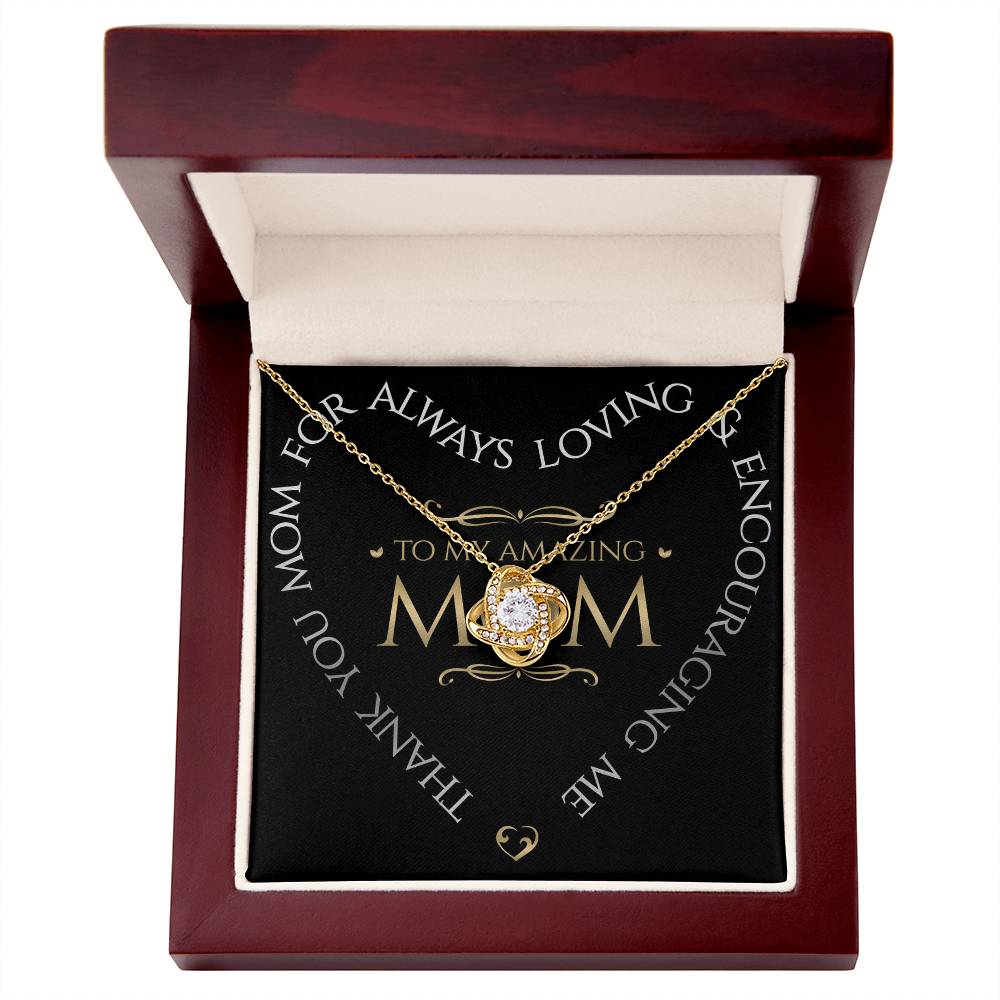 Amazing Mom Pendant Necklace