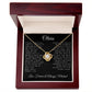 Personalized I made a mistake, and I'll regret it necklace