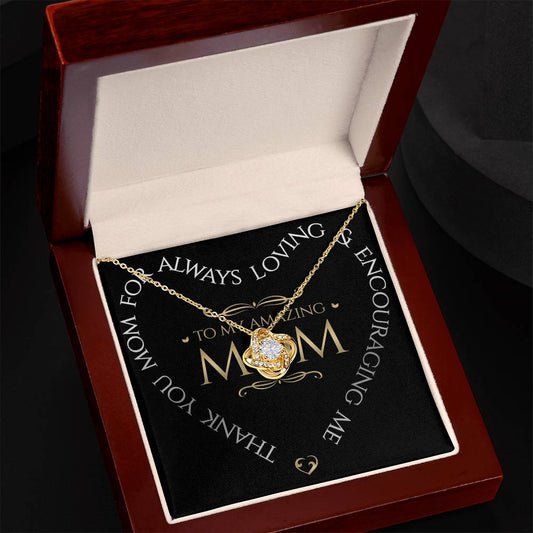 Amazing Mom Pendant Necklace