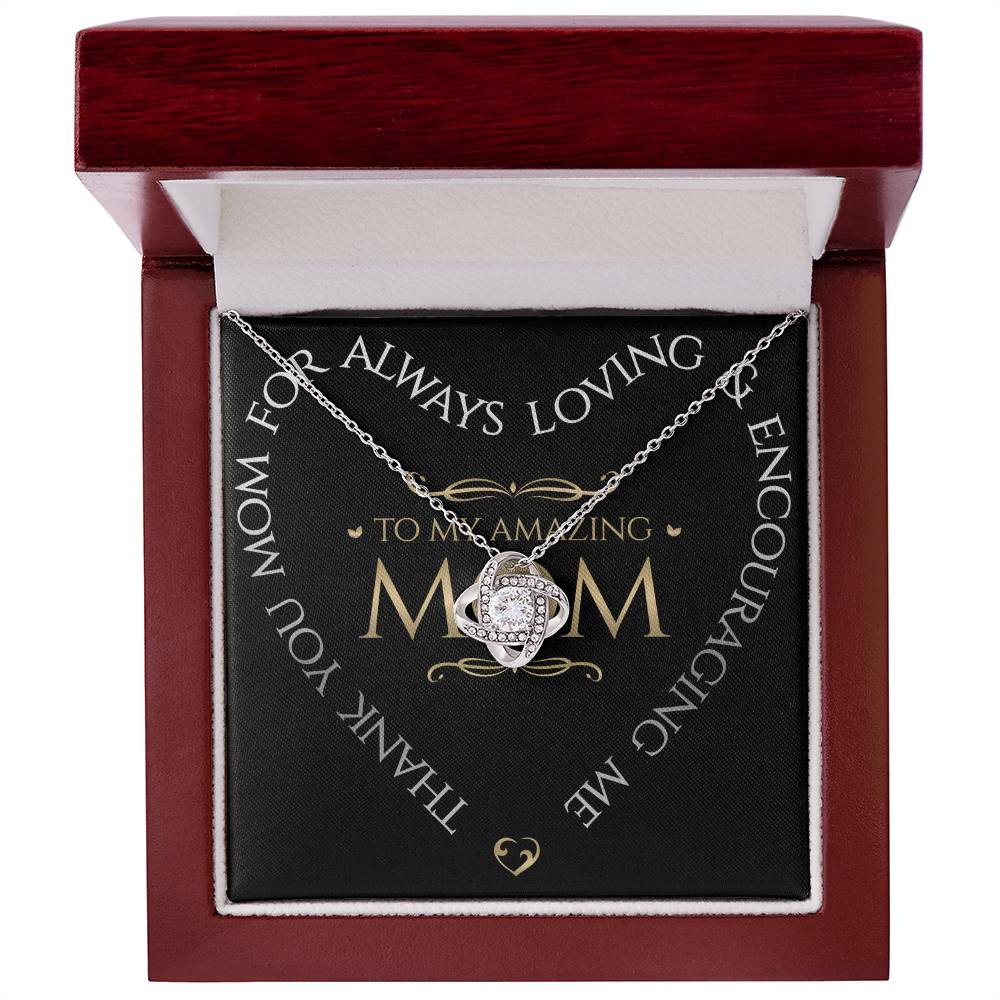 Amazing Mom Pendant Necklace